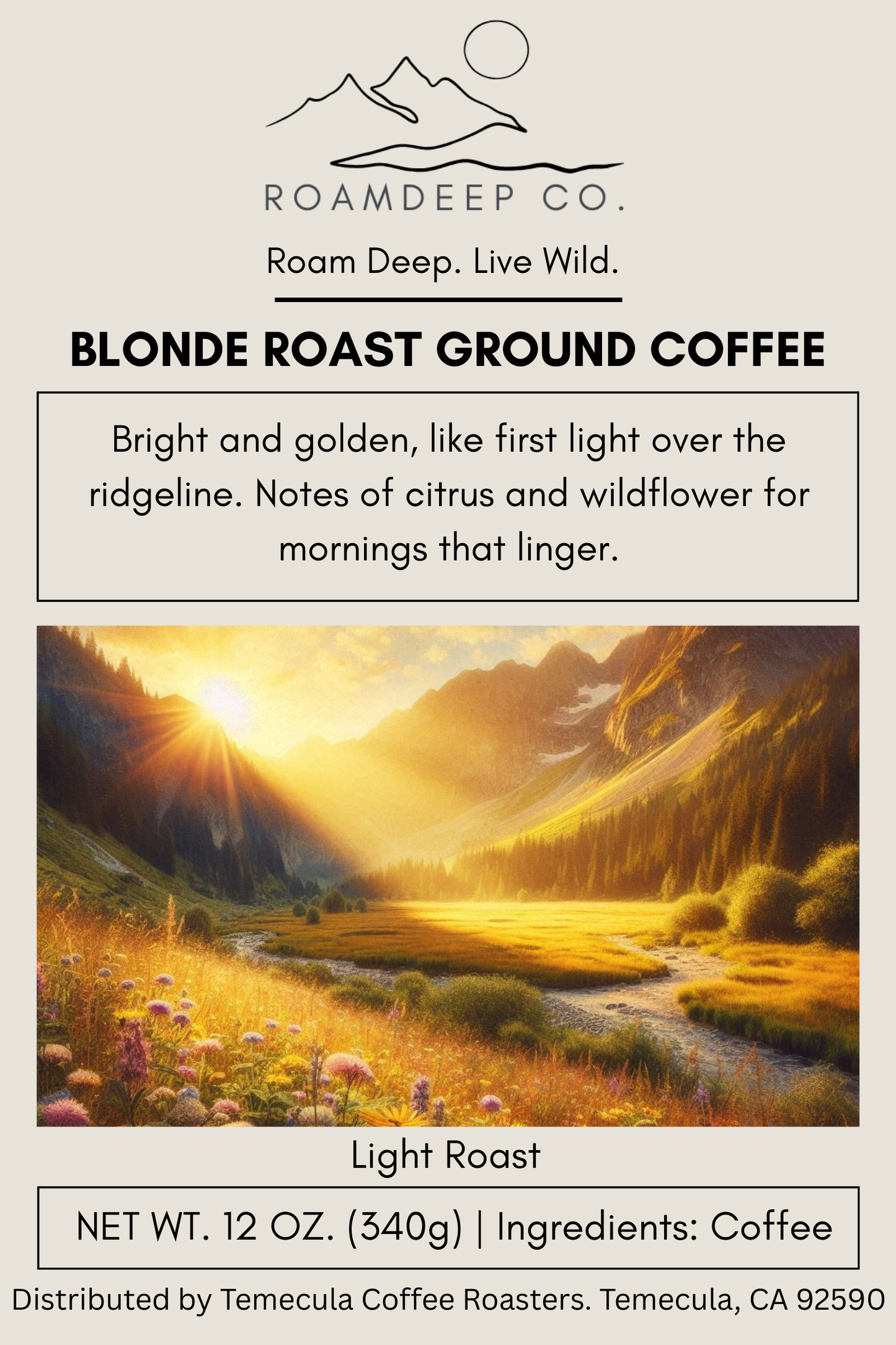 Blonde Ground Coffee
