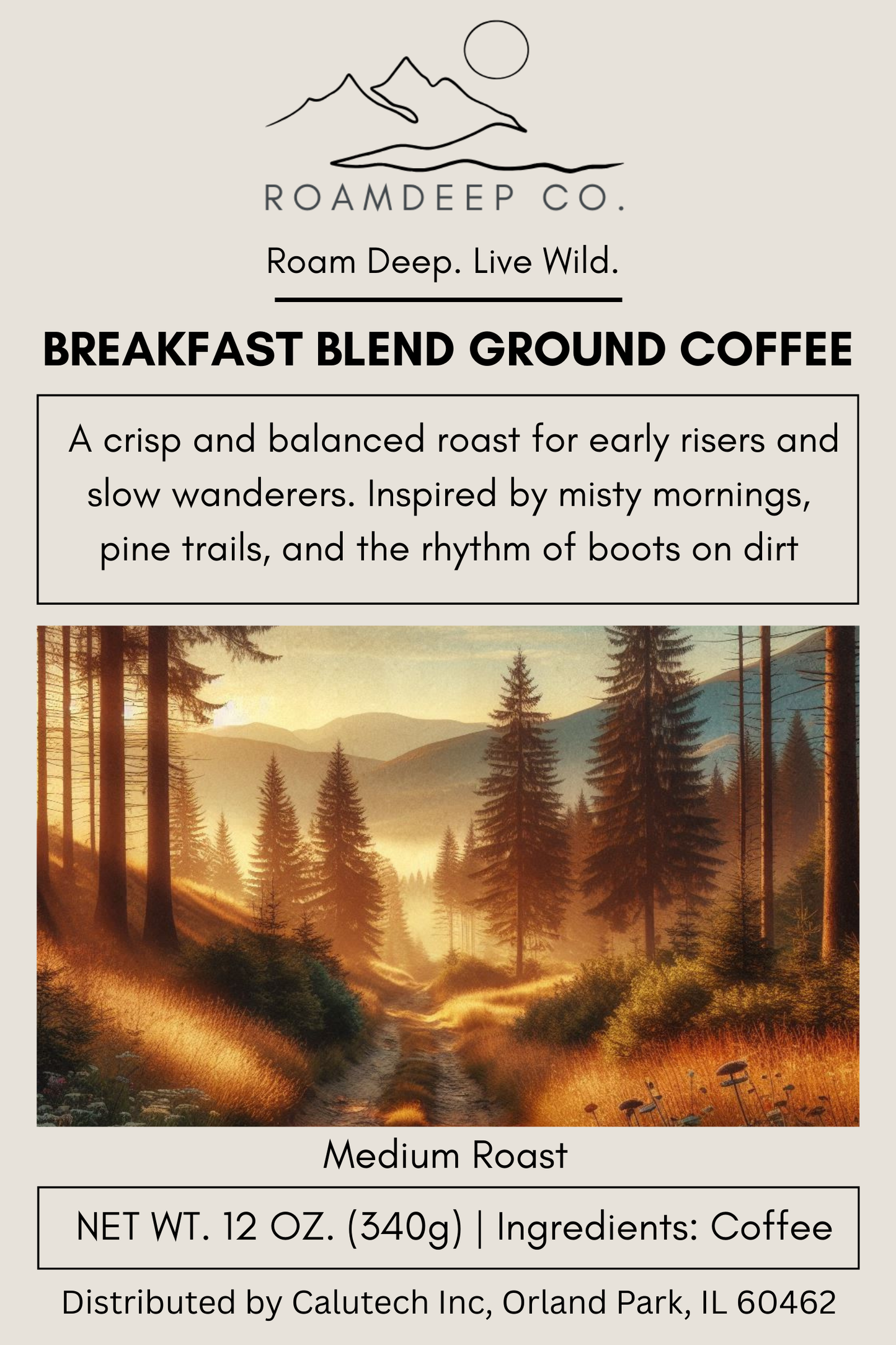Breakfast Blend Ground Coffee