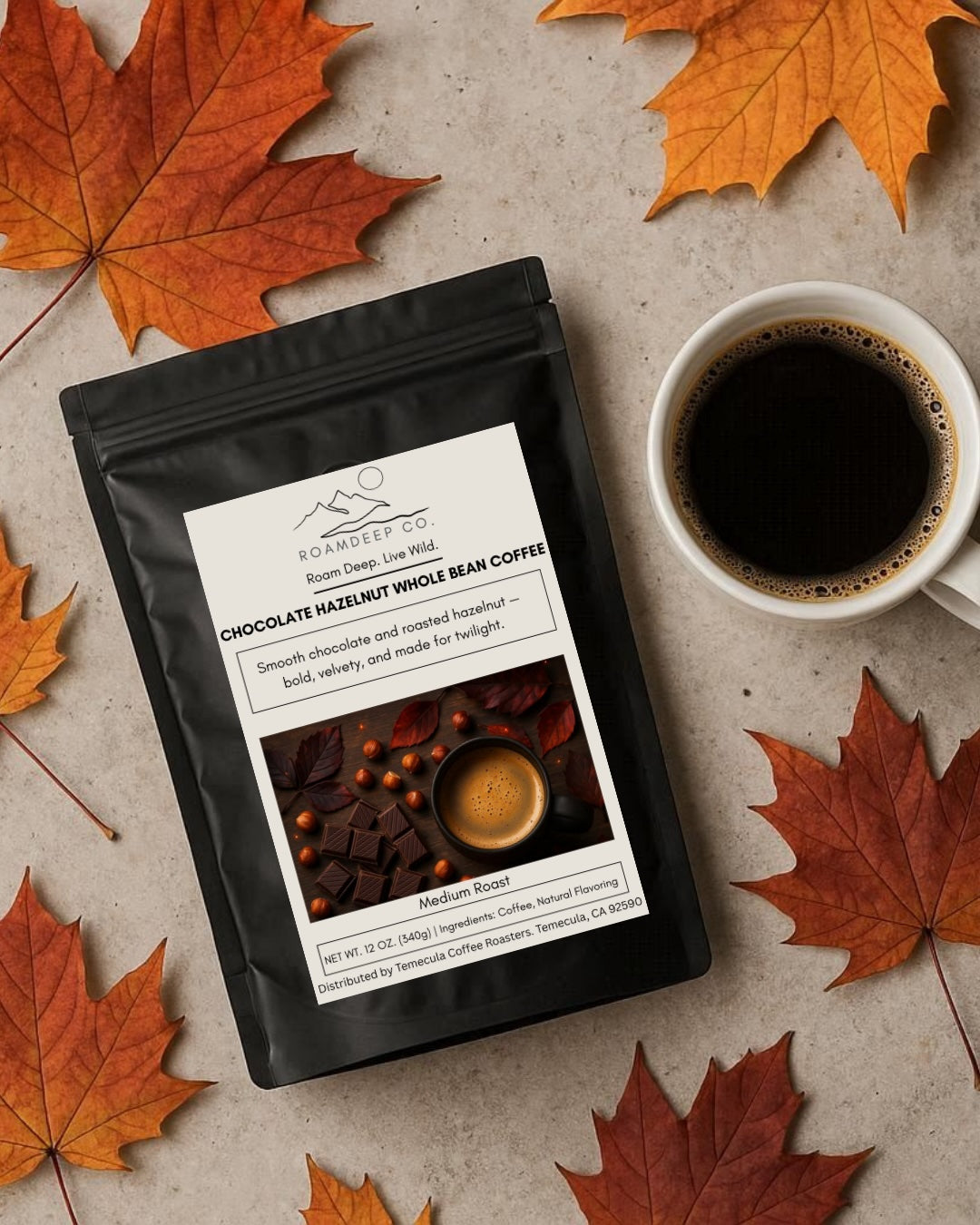 Chocolate Hazelnut Ground Coffee