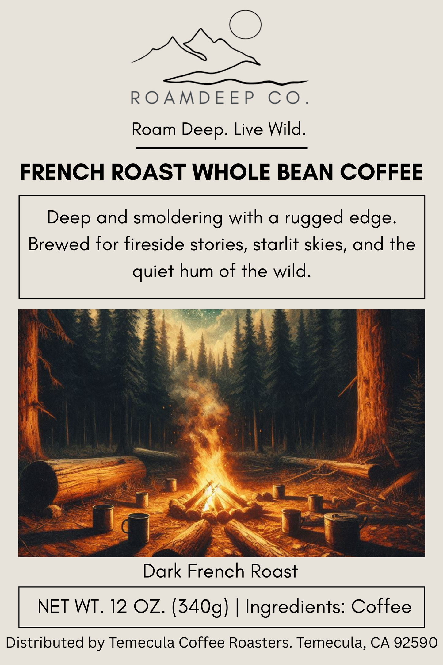 French Roast Whole Bean Coffee