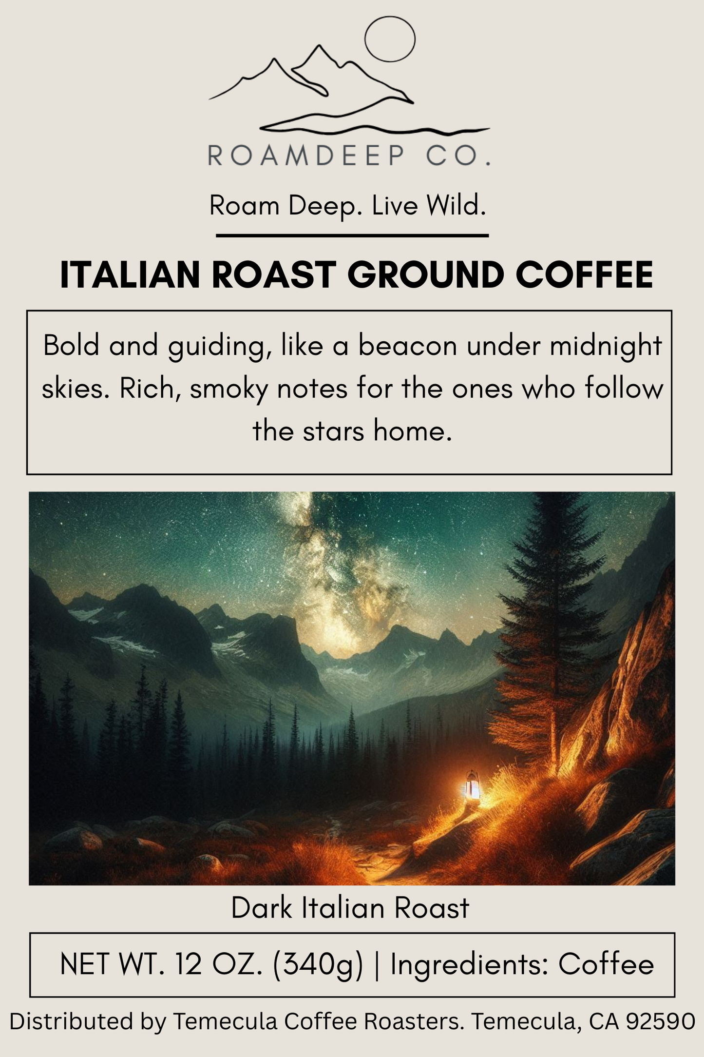 Italian Roast Ground Coffee