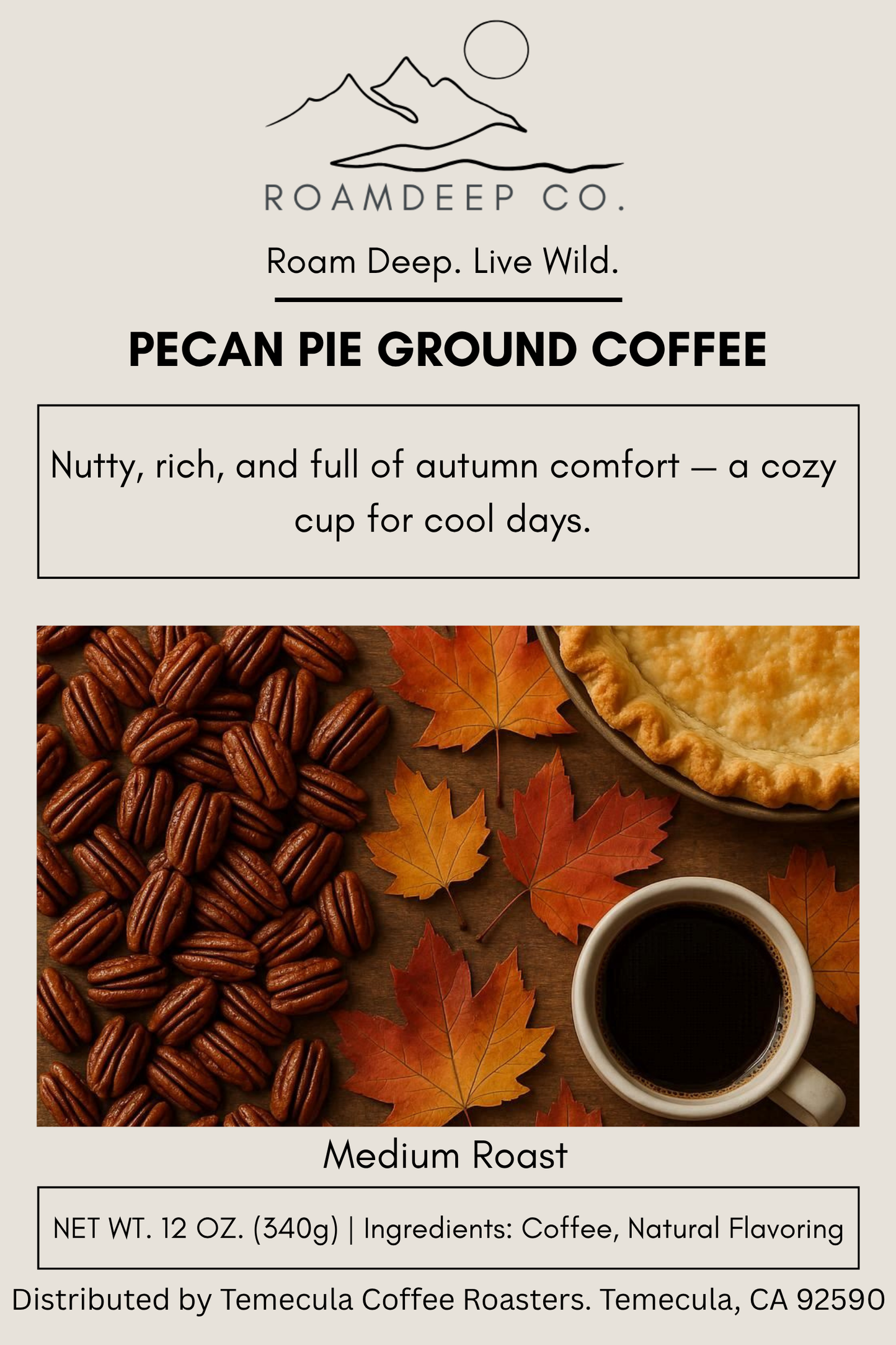 Pecan Pie Ground Coffee